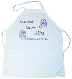 God Sent Me a Akita Apron (100-0005-106)