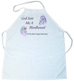 God Sent Me a Bloodhound Apron (100-0005-152)