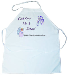 God Sent Me a Borzoi Apron (100-0005-158)