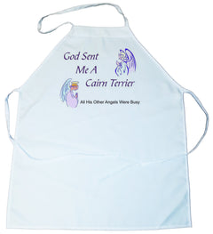 God Sent Me a Cairn Terrier Apron (100-0005-178)
