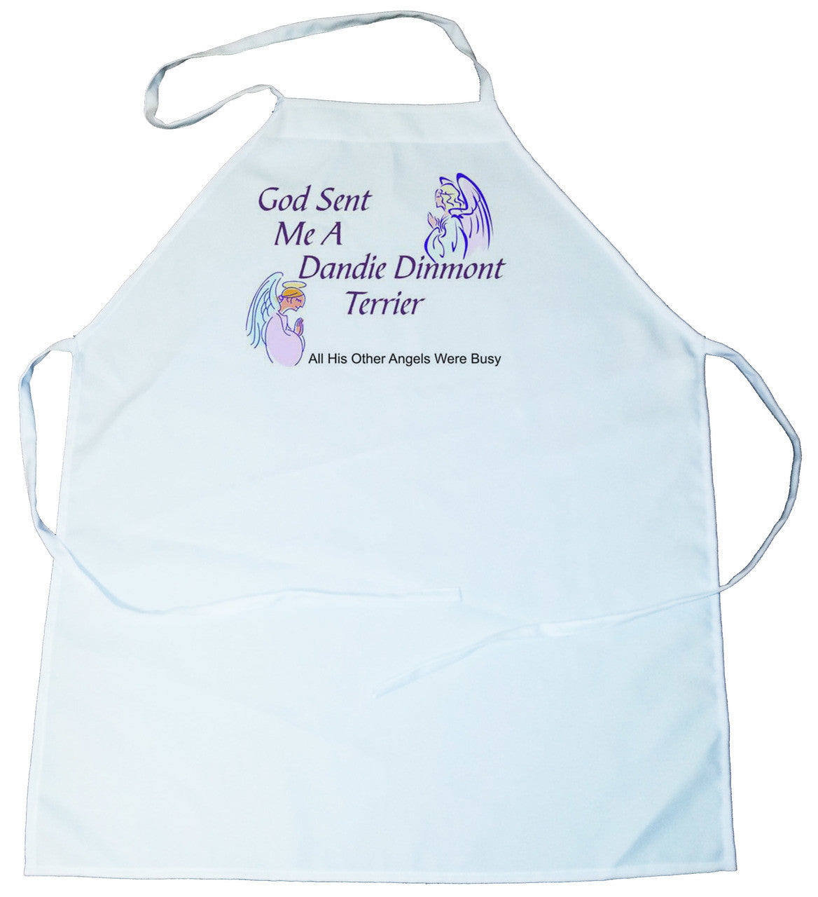 God Sent Me a Dandie Dinmont Terrier Apron (100-0005-208)
