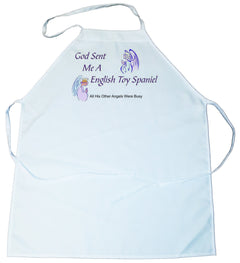 God Sent Me a English Toy Spaniel Apron (100-0005-222)