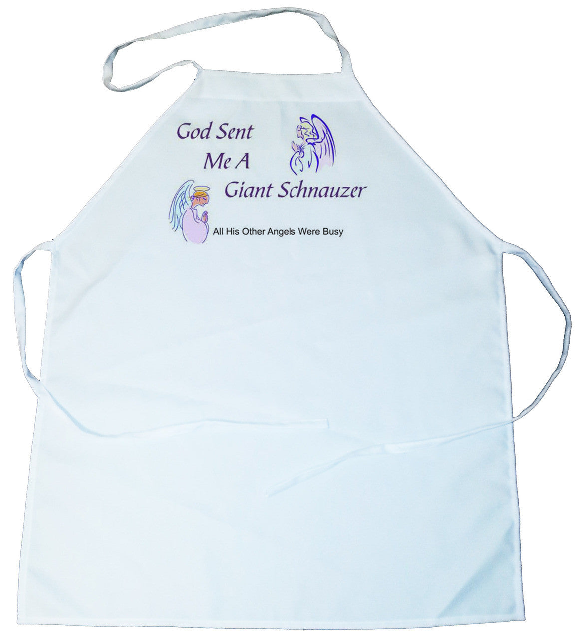God Sent Me a Giant Schnauzer Apron (100-0005-240)