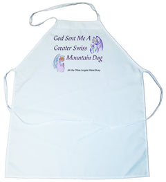 God Sent Me a Greater Swiss Mountain Dog Apron (100-0005-252)