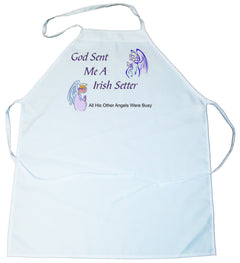 God Sent Me a Irish Setter Apron (100-0005-262)