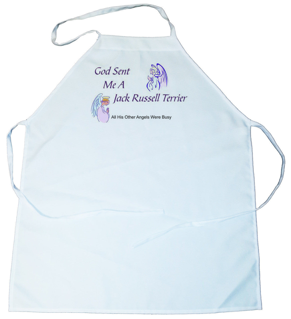God Sent Me a Jack Russell Terrier Apron (100-0005-272)