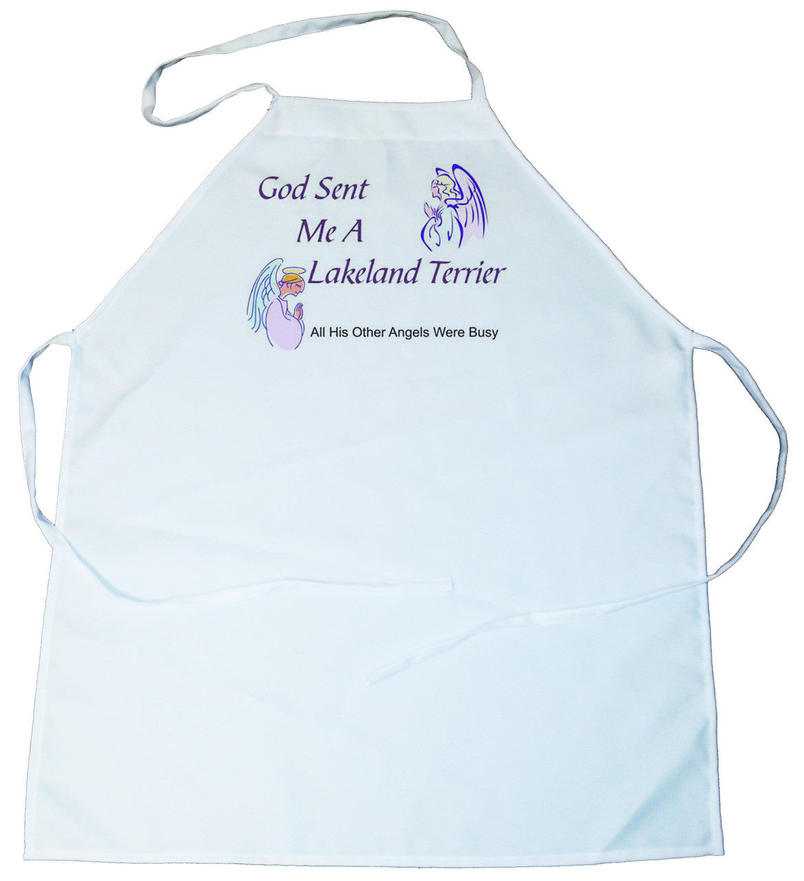 God Sent Me a Lakeland Terrier Apron (100-0005-286)
