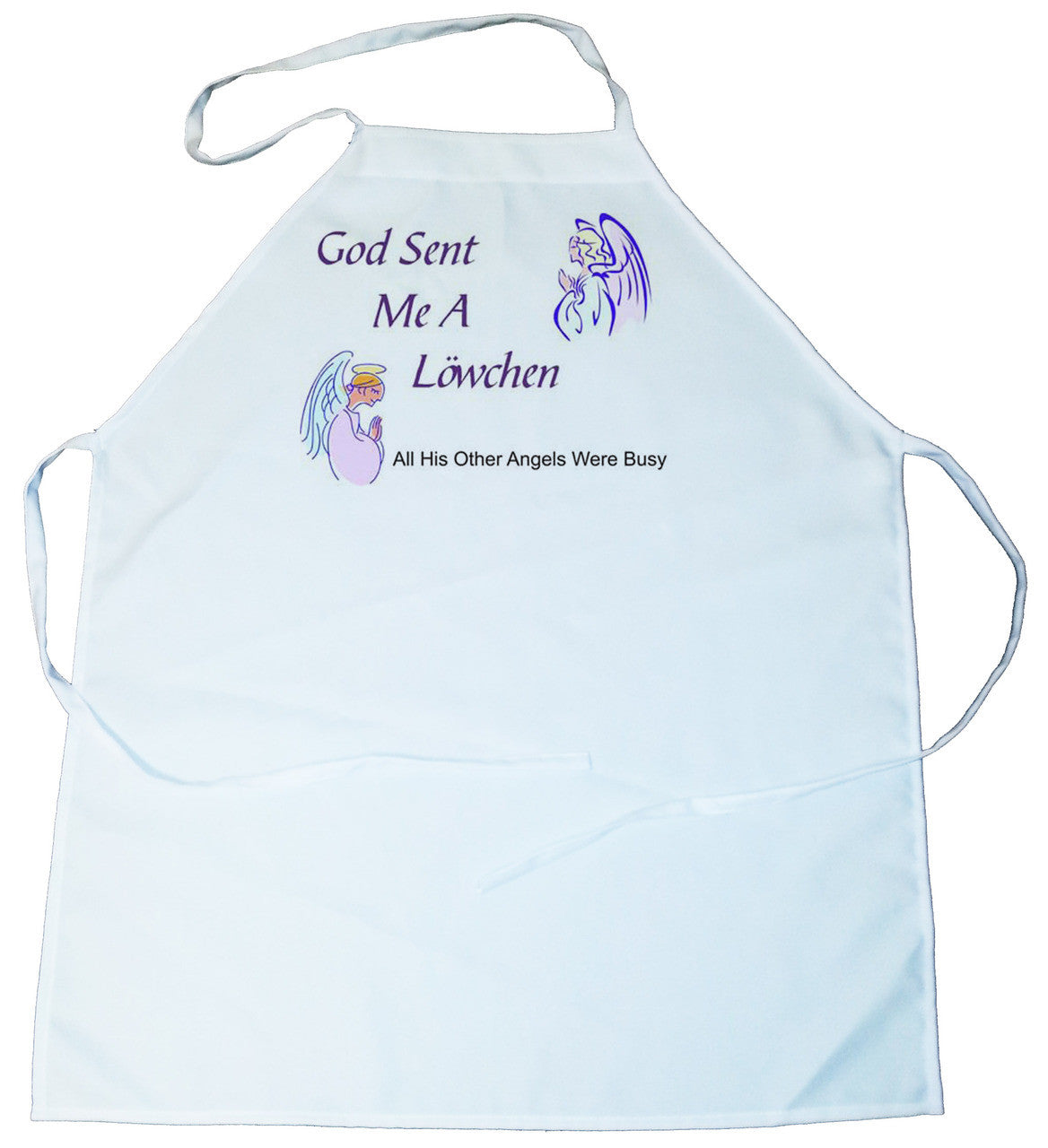 God Sent Me a Löwchen Apron (100-0005-290)