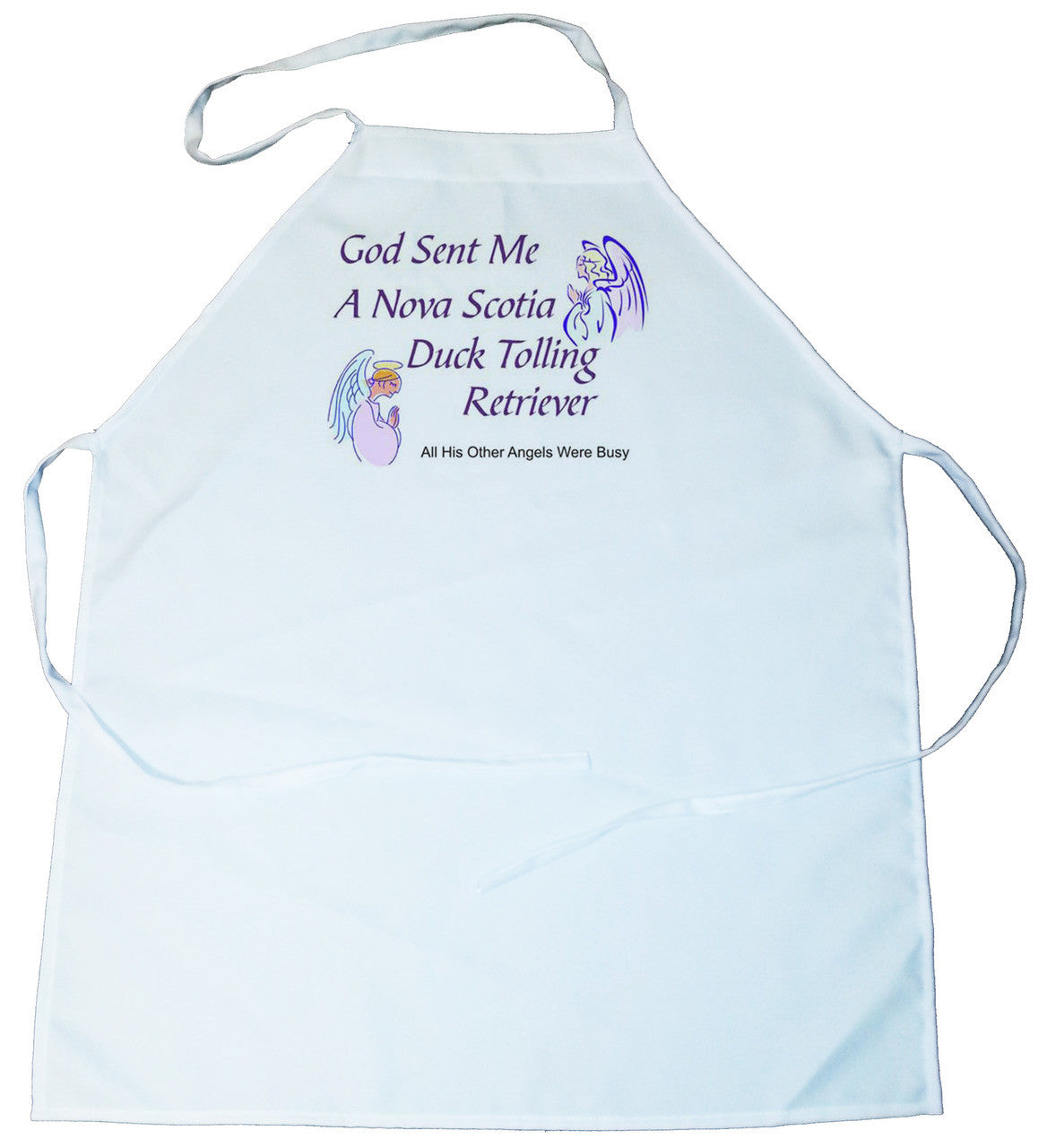 God Sent Me a Nova Scotia Duck Tolling Retriever Apron (100-0005-314)