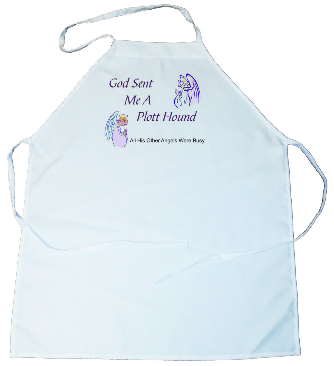 God Sent Me a Plott Hound Apron (100-0005-332)