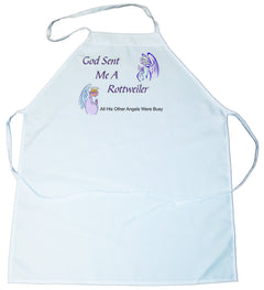 God Sent Me a Rottweiler Apron (100-0005-352)