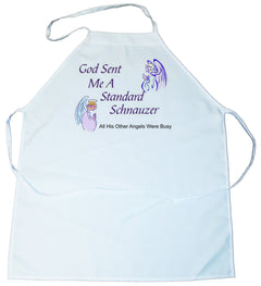 God Sent Me a Standard Schnauzer Apron (100-0005-388)