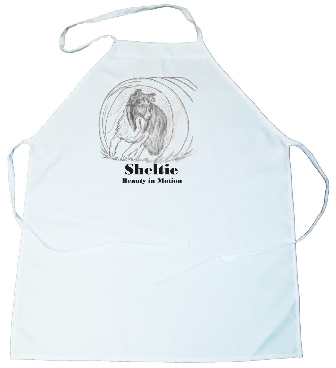 Beauty In Motion Apron- Sheltie (100-0059-368A)
