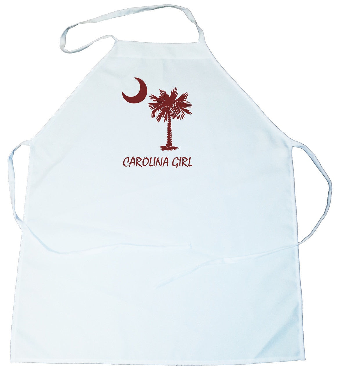 Apron -  Carolina Girl Palmetto & Moon (Garnet) (100-0060-001)