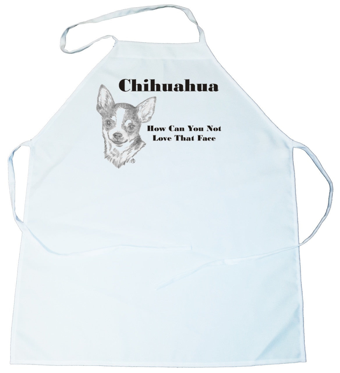 How Can You Not Love That Face Apron: Chihuahua (100-0071-188)