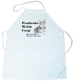 How Can You Not Love That Face Apron: Pembroke Welsh Corgi (326A) (100-0071-326A)