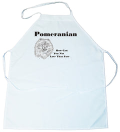 How Can You Not Love That Face Apron: Pomeranian (100-0071-338)