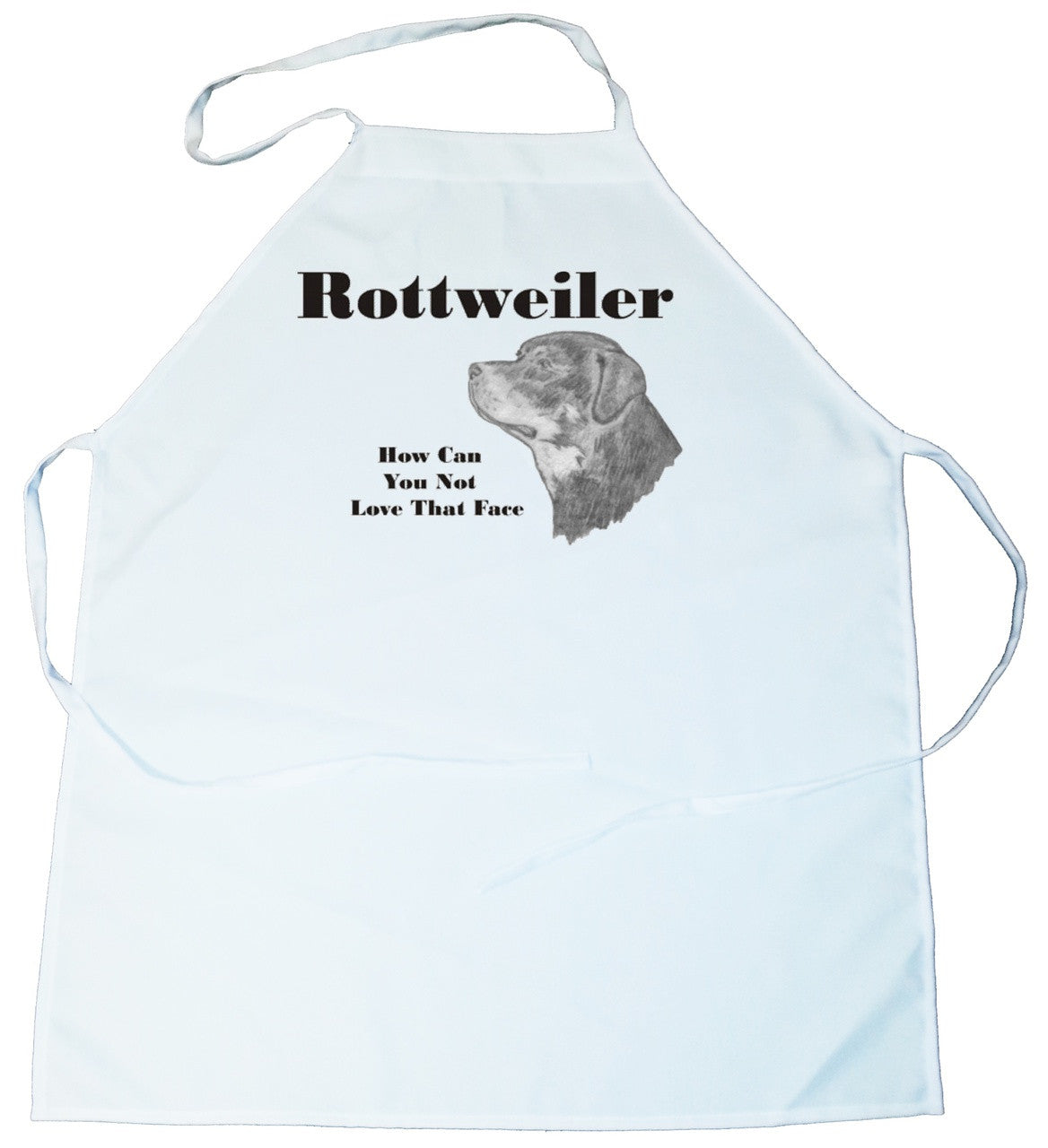 How Can You Not Love That Face Apron: Rottweiler (100-0071-352)