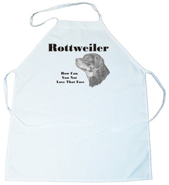 How Can You Not Love That Face Apron: Rottweiler (100-0071-352)