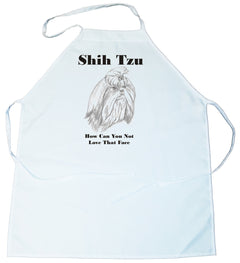 How Can You Not Love That Face Apron: Shih Tzu (100-0071-372)
