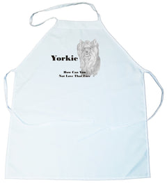 How Can You Not Love That Face Apron: Yorkie (100-0071-416A)