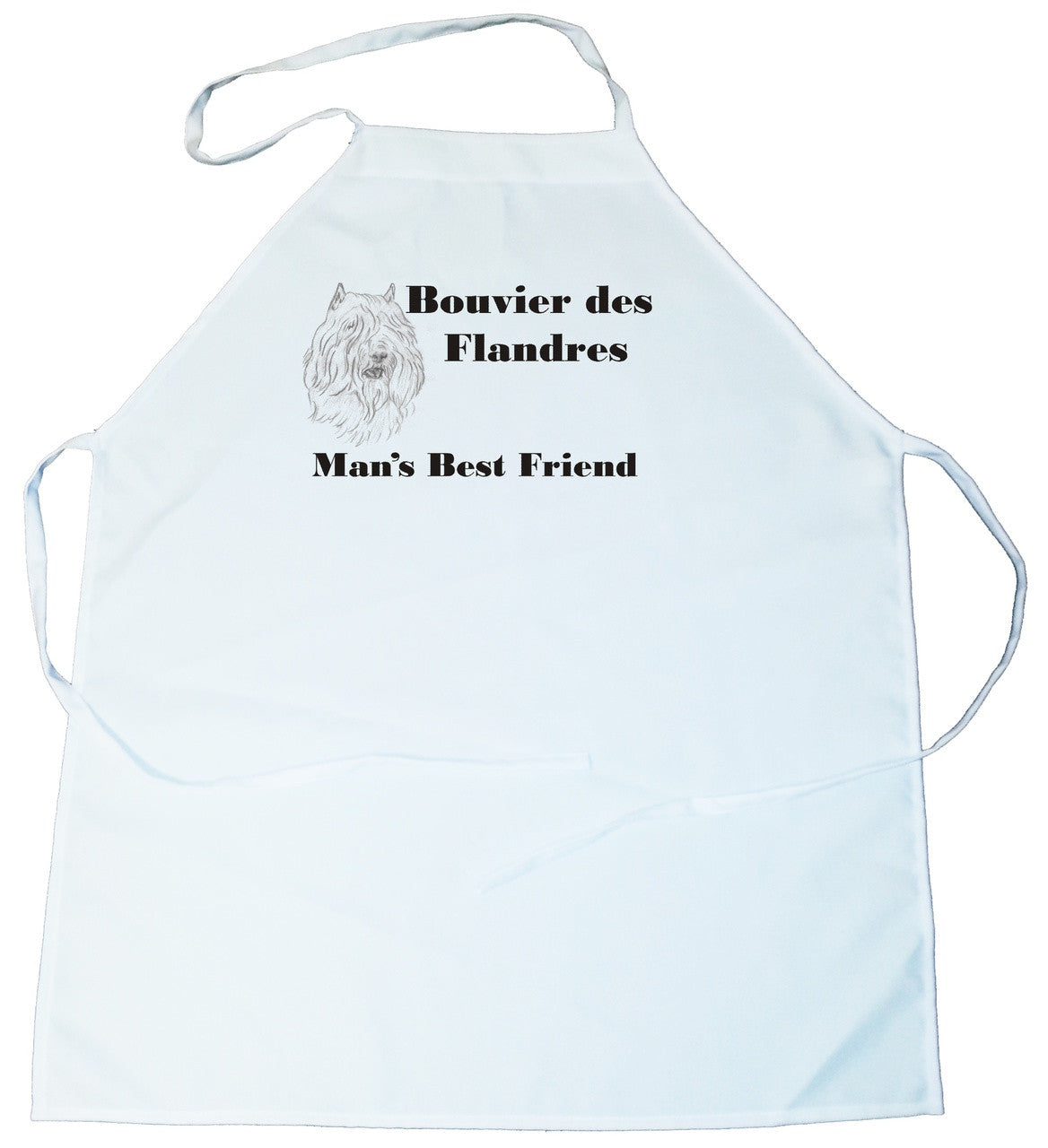 Man's Best Friend Apron: Bouvier des Flandres (162B) (100-0072-162B)
