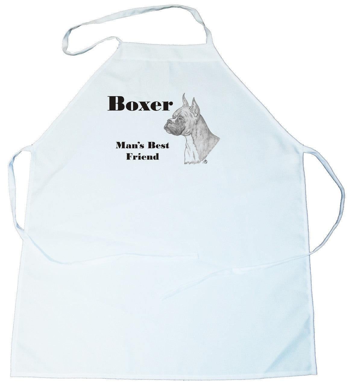 Man's Best Friend Apron: Boxer (164B) (100-0072-164B)