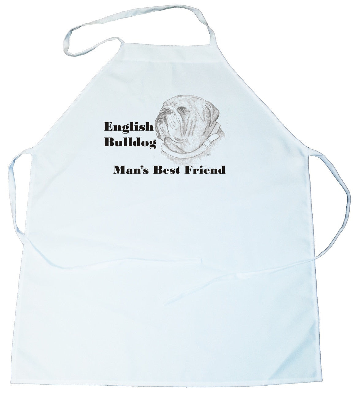 Man's Best Friend Apron: English Bulldog (100-0072-174)