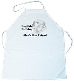 Man's Best Friend Apron: English Bulldog (100-0072-174)