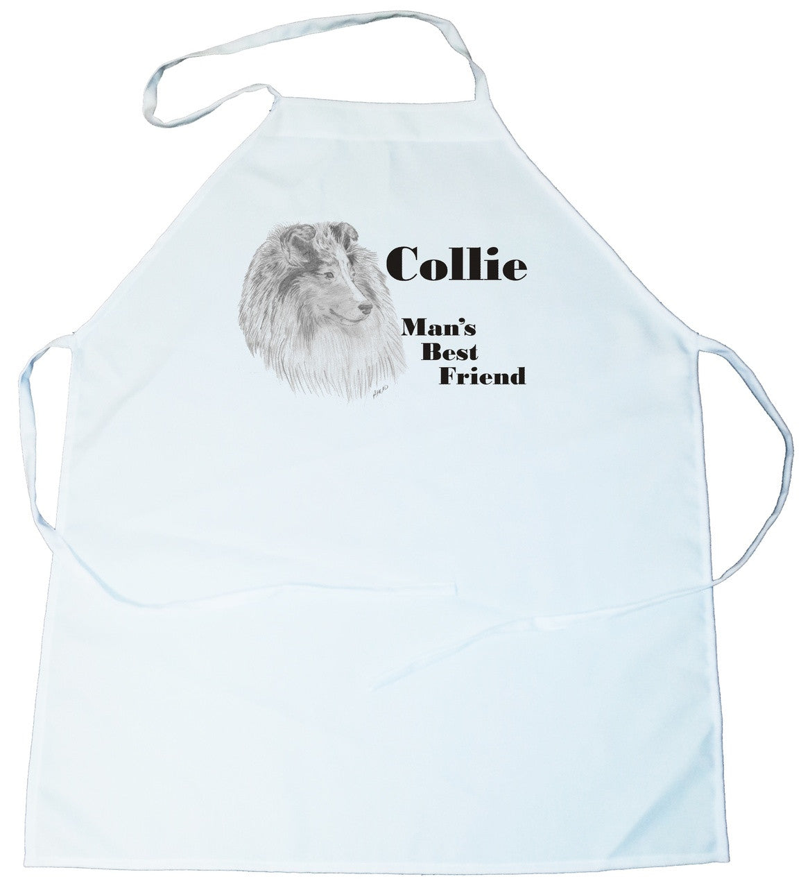 Man's Best Friend Apron: Collie (200A) (100-0072-200A)
