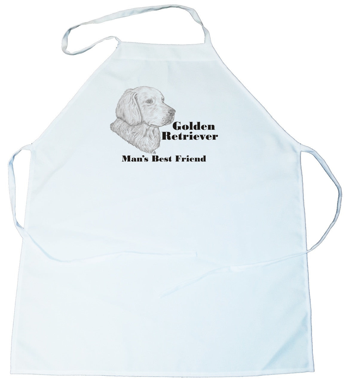 Man's Best Friend Apron: Golden Retriever (244A) (100-0072-244A)
