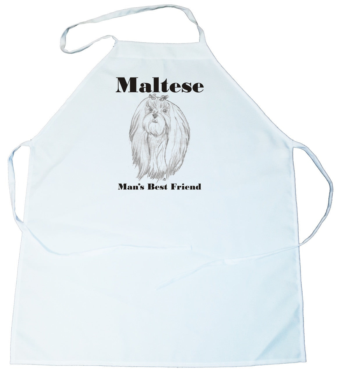 Man's Best Friend Apron: Maltese (100-0072-292)