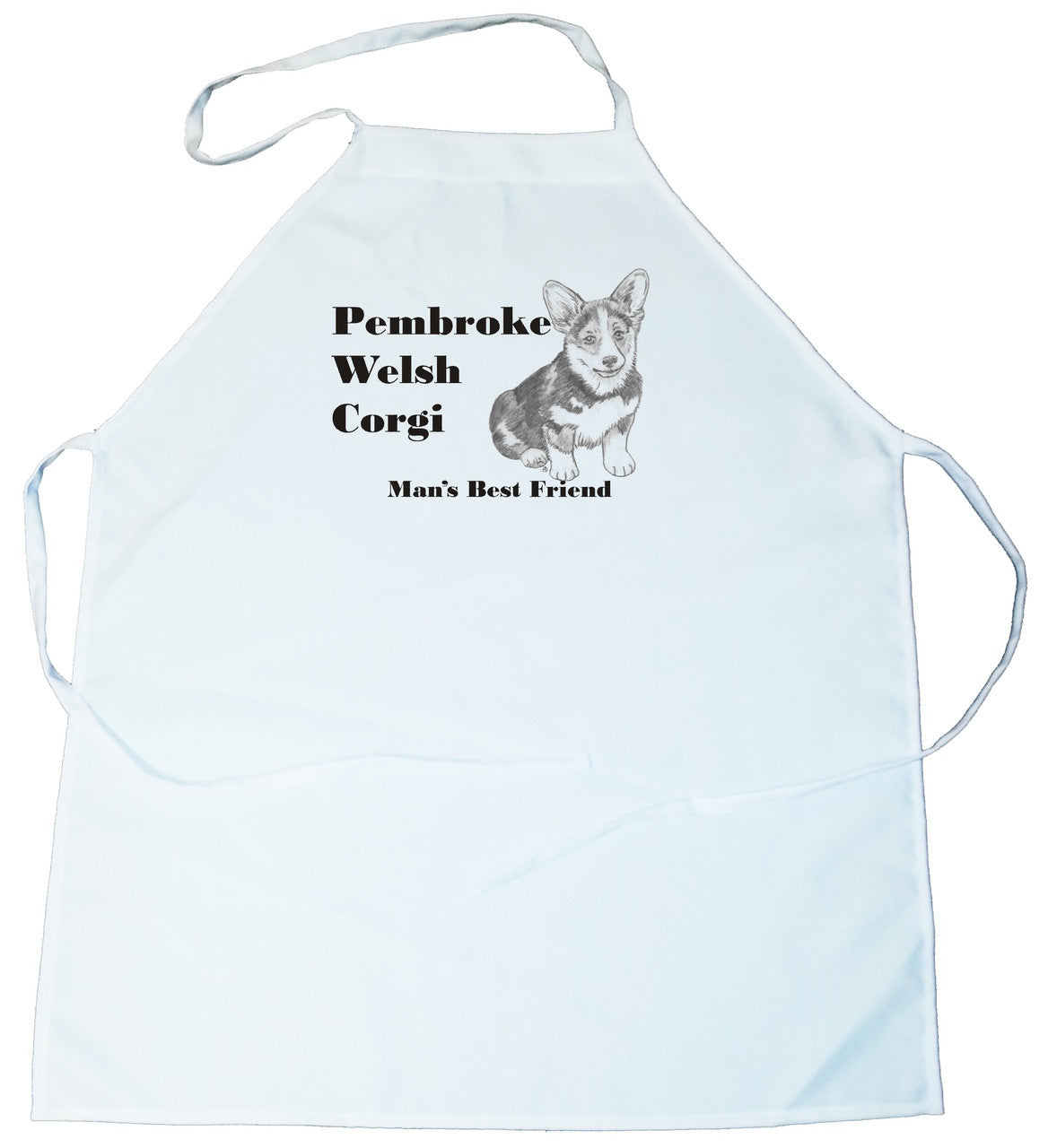 Man's Best Friend Apron: Pembroke Welsh Corgi (100-0072-326A)
