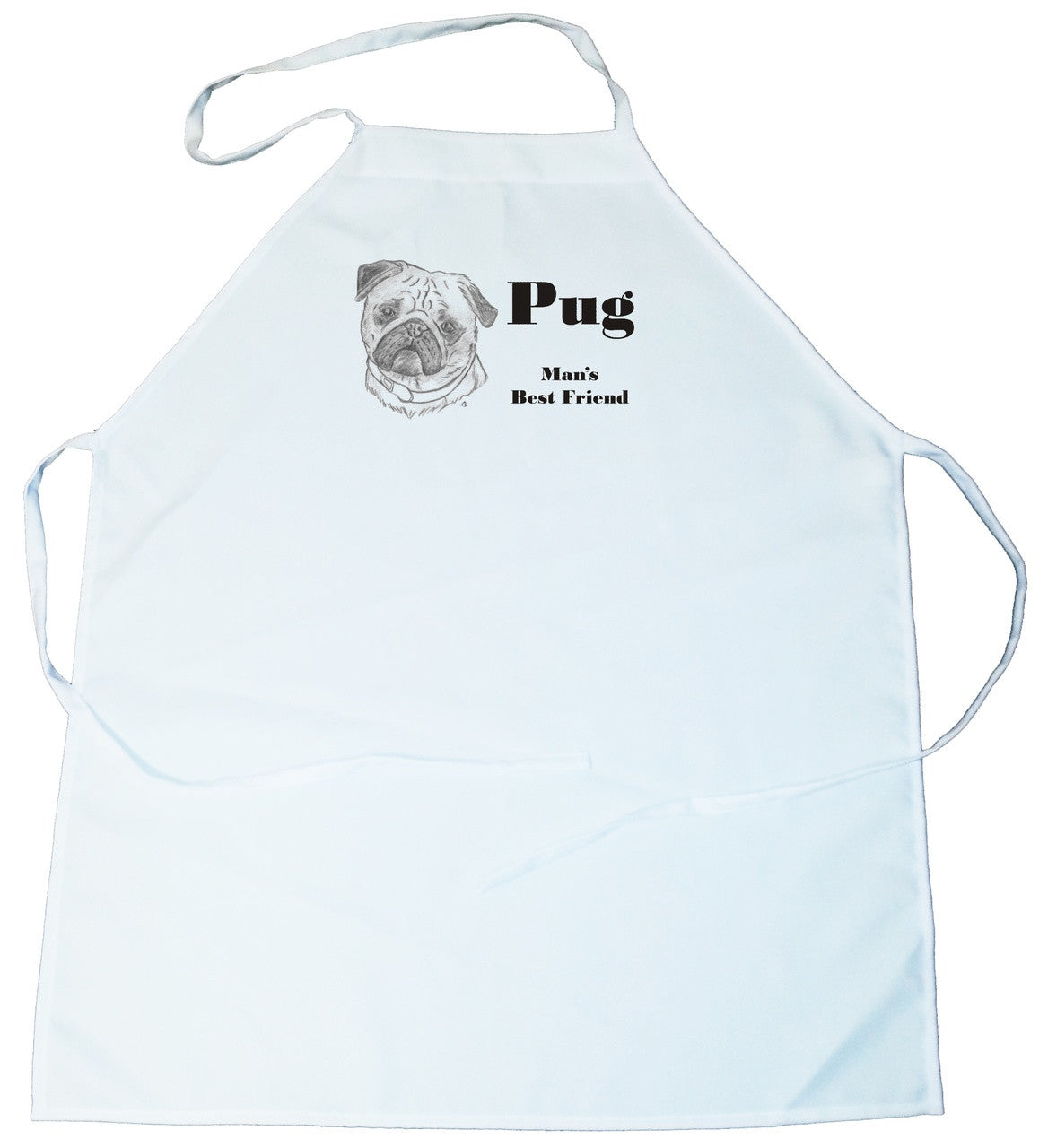 Man's Best Friend Apron: Pug (100-0072-344)