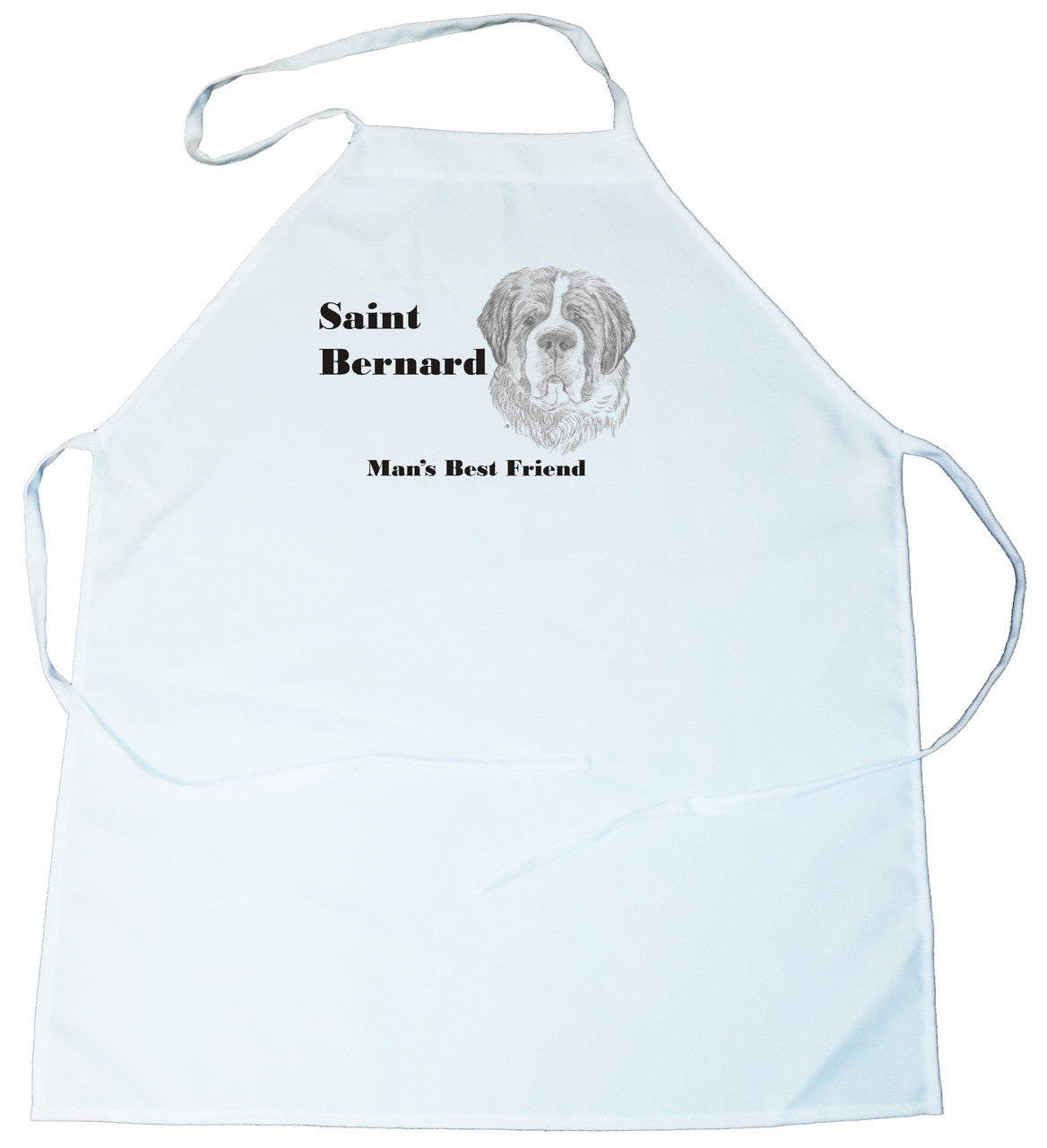 Man's Best Friend Apron: Saint Bernard (100-0072-354)