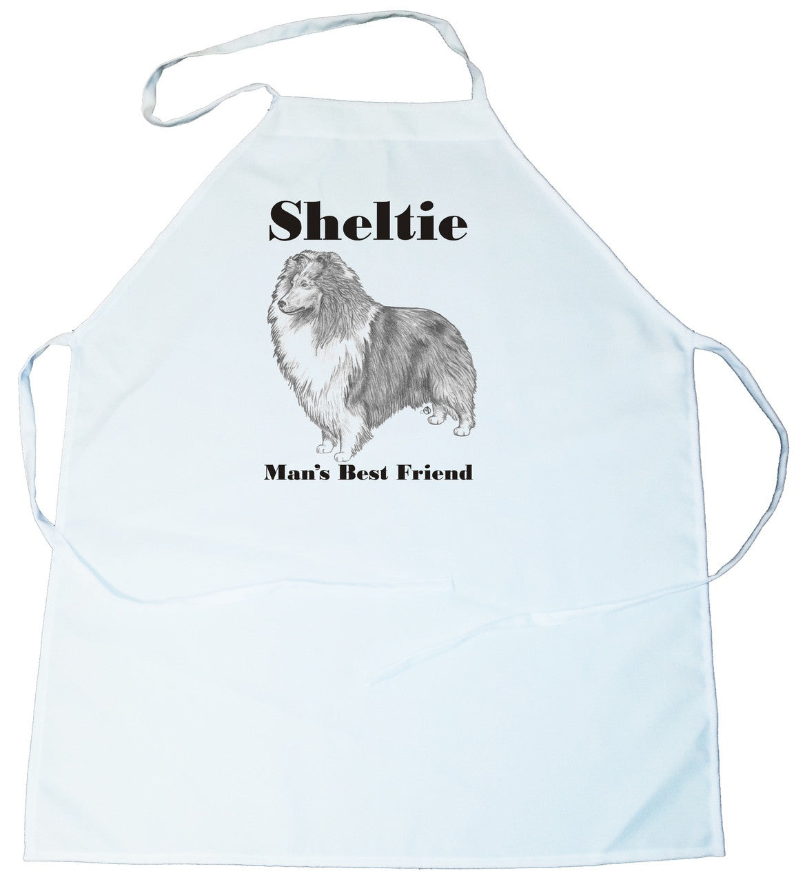 Man's Best Friend Apron: Sheltie (384AA) (100-0072-368AA)