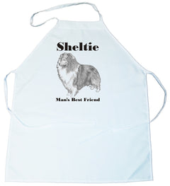 Man's Best Friend Apron: Sheltie (384AA) (100-0072-368AA)