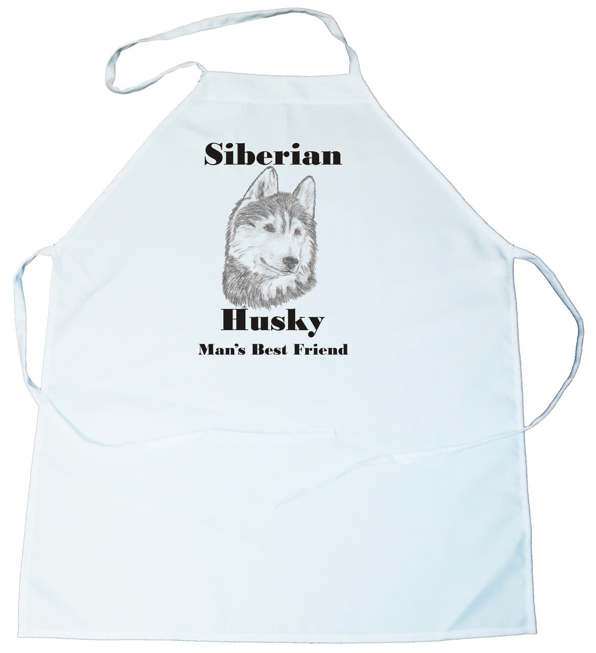 Man's Best Friend Apron: Siberian Husky (100-0072-374)
