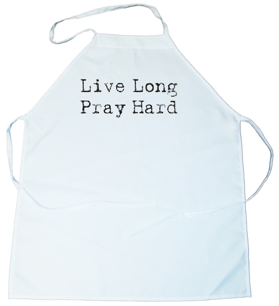 Apron -  Live Long Pray Hard (100-0073-000)