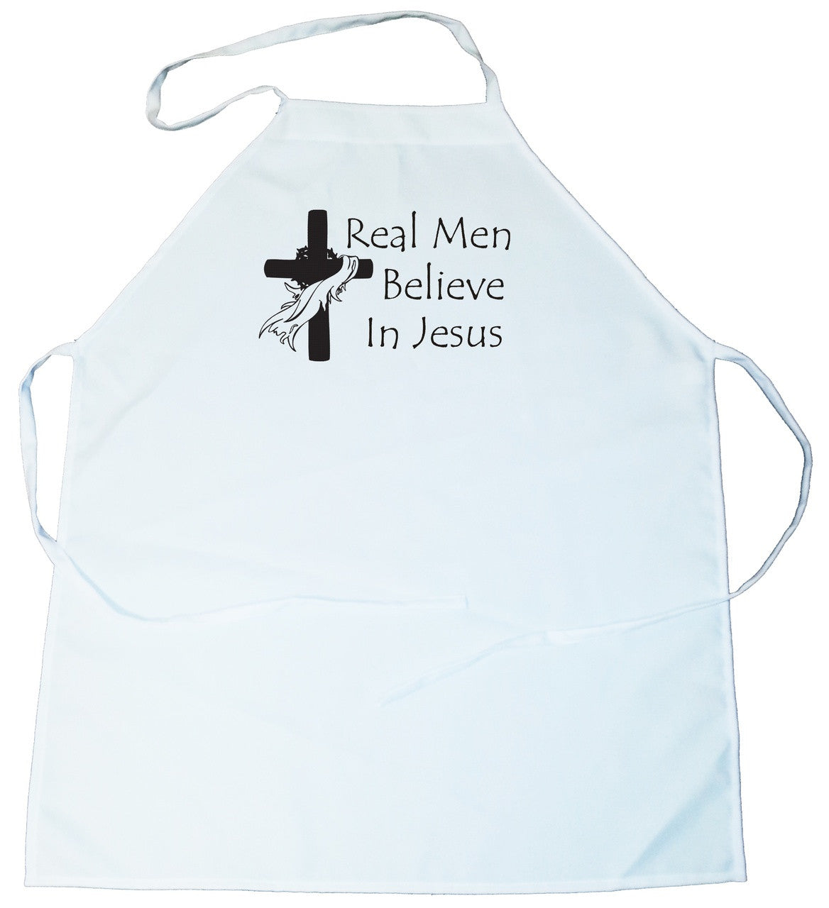 Apron -  Real Men Believe in Jesus (100-0075-000)