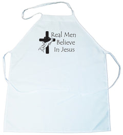 Apron -  Real Men Believe in Jesus (100-0075-000)