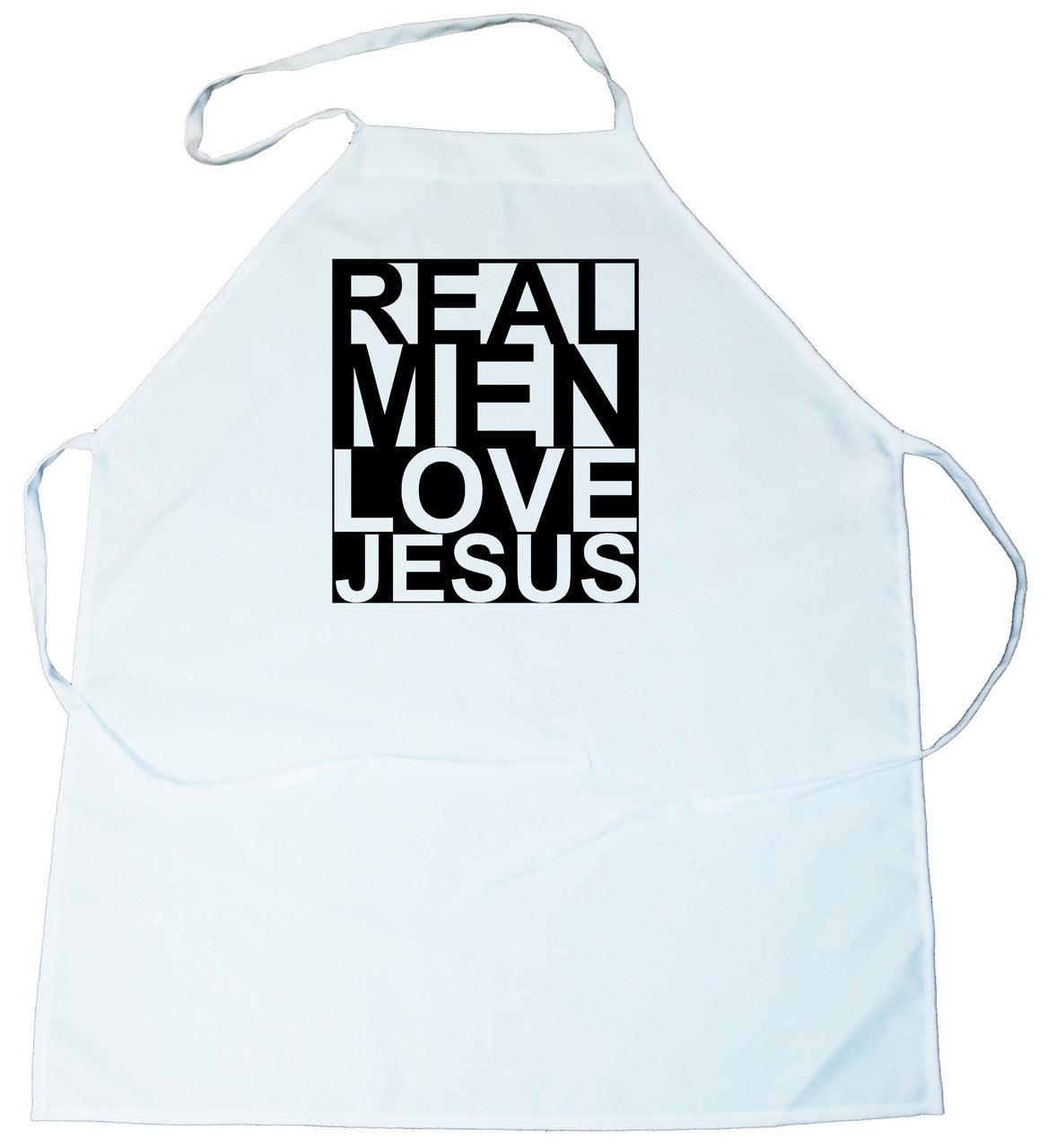 Apron -  Real Men Love Jesus (100-0078-000)
