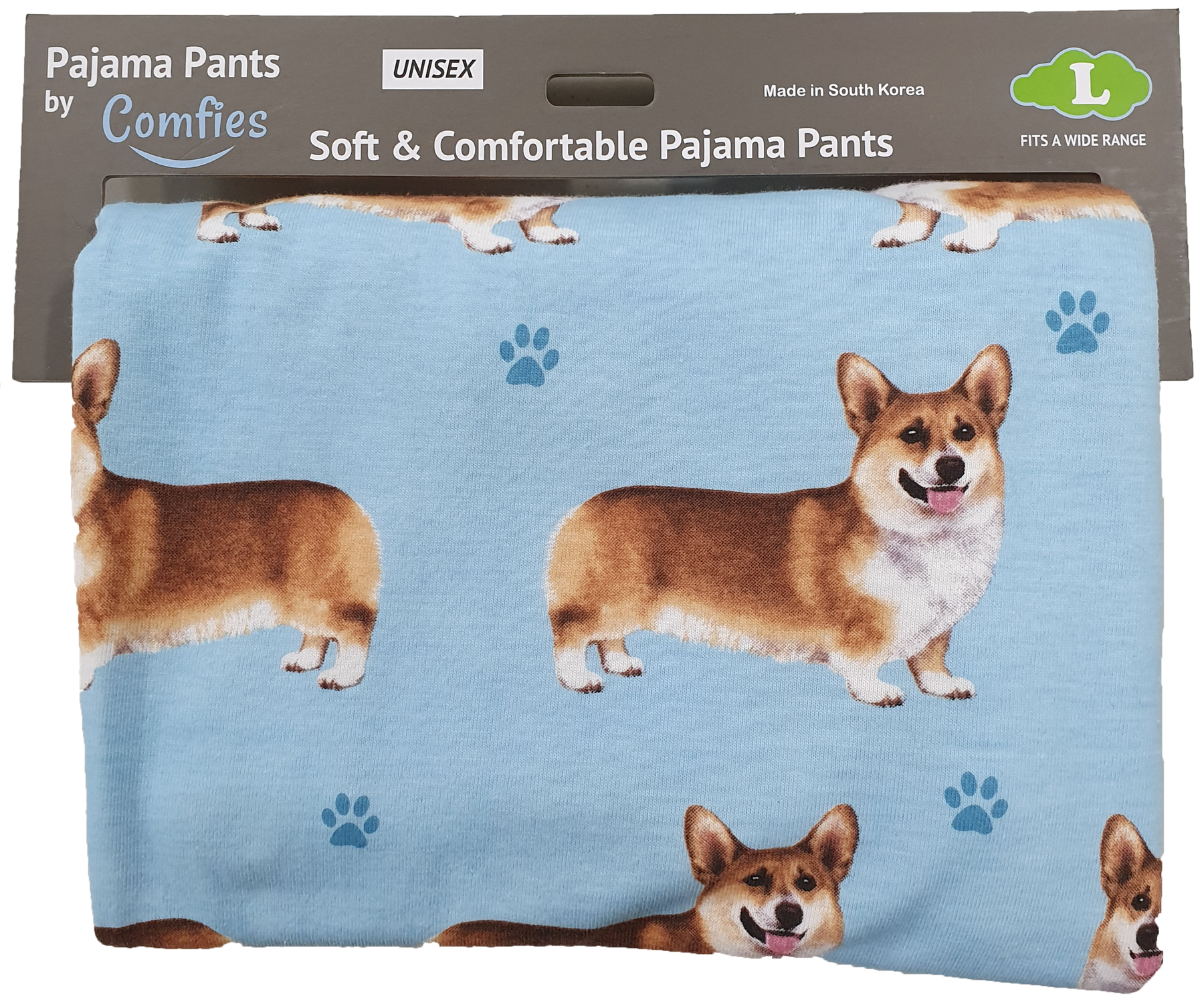 Comfies Unisex Pajama Bottoms - Welsh Corgi