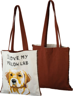 Tote Bag by Primatives by Kathy - Labrador Retriever Yellow (104843)