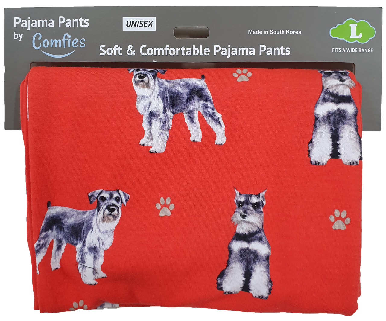 Comfies Unisex Pajama Bottoms - Schnauzer (350-105)