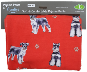 Comfies Unisex Pajama Bottoms - Schnauzer (350-105)