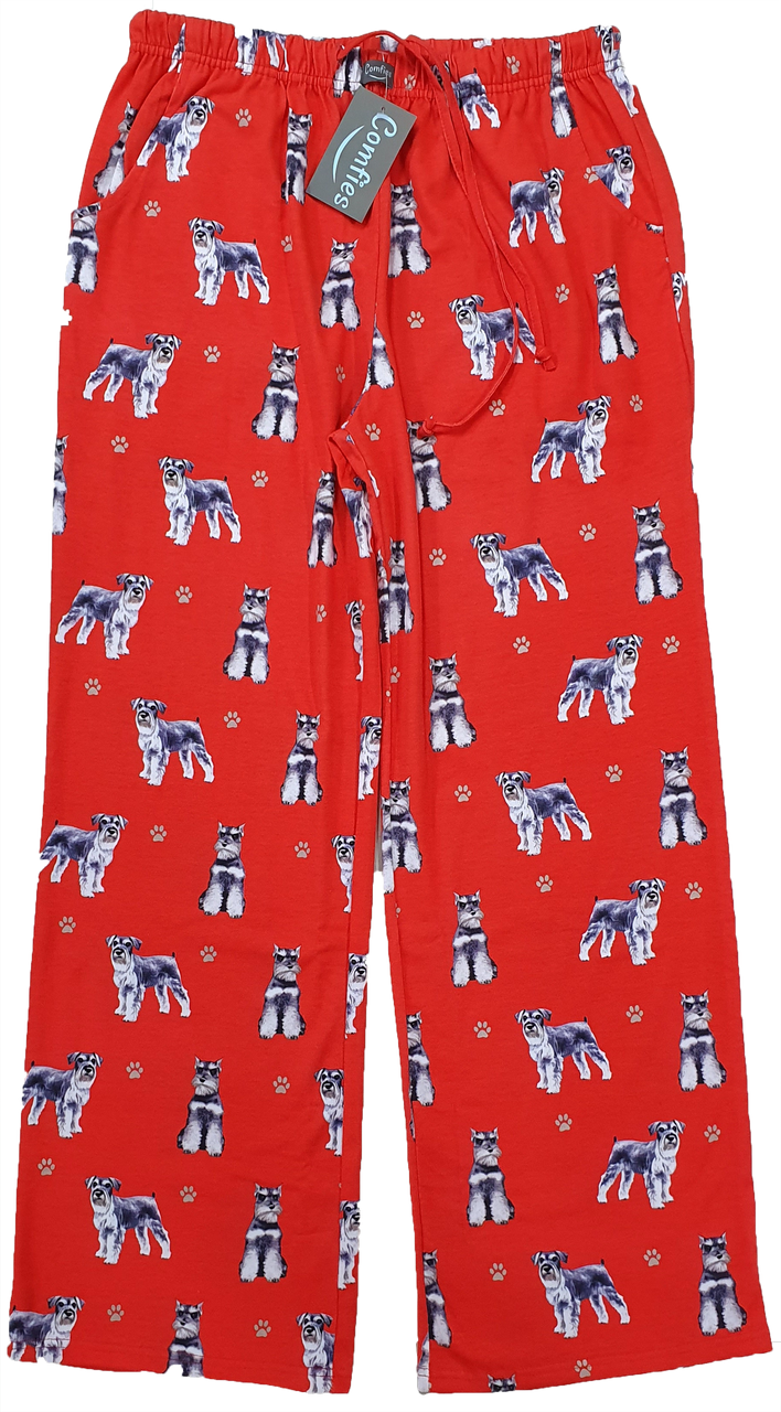 Comfies Unisex Pajama Bottoms - Schnauzer (350-105)