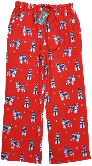 Comfies Unisex Pajama Bottoms - Schnauzer (350-105)