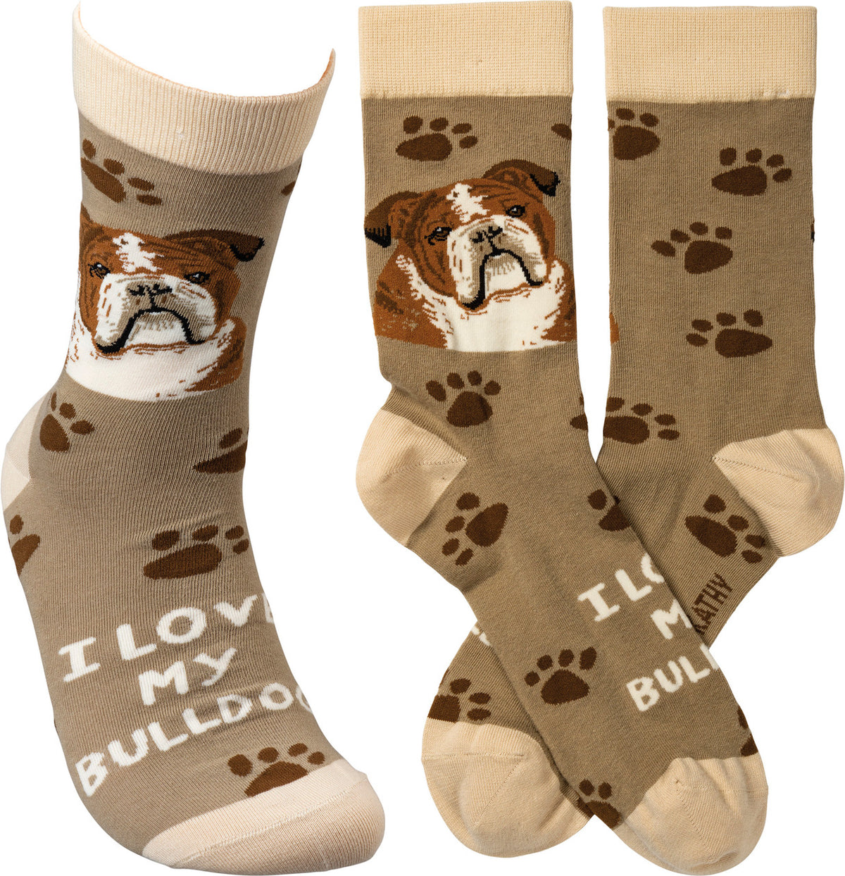 Socks from Primatives by Kathy - Bulldog (105021)