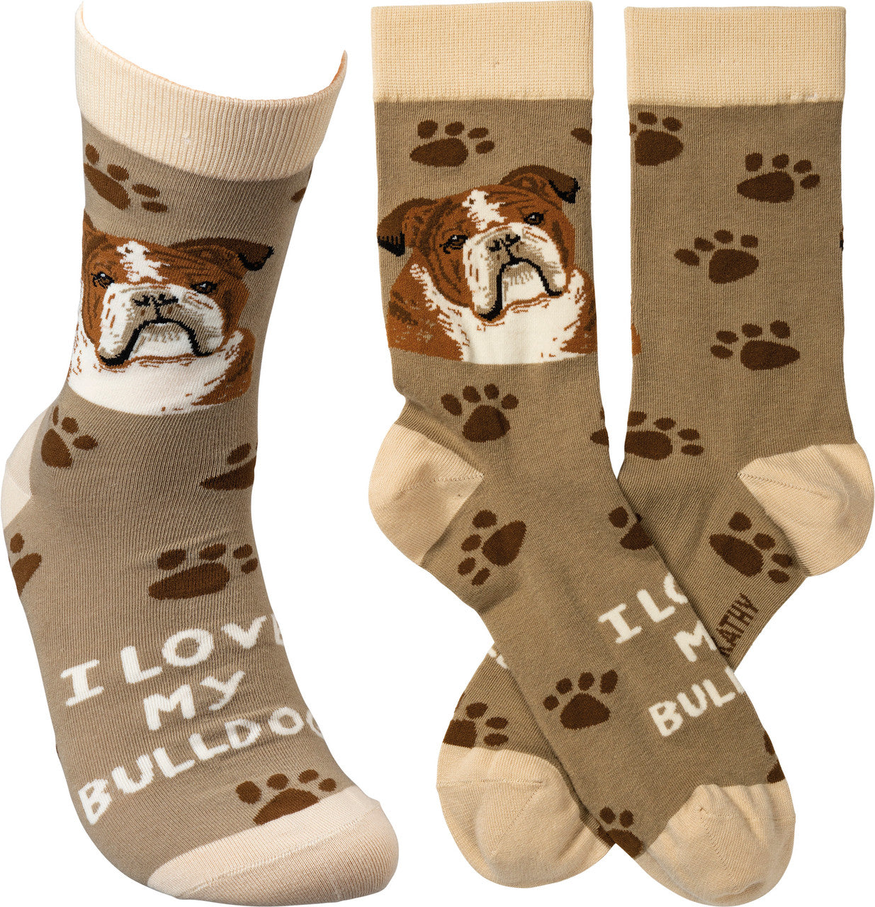Socks from Primatives by Kathy - Bulldog (105021)